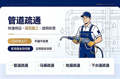 惠州管道疏通