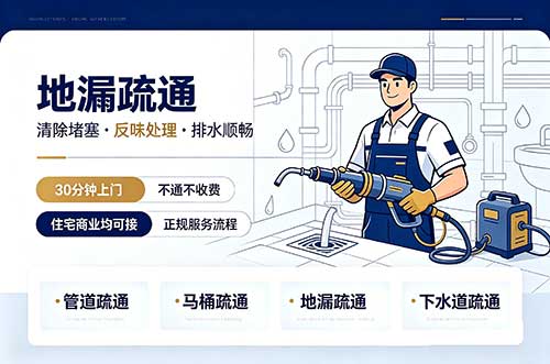 惠州地漏疏通